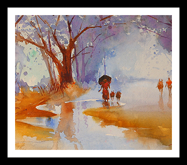 Oil painting artists in trinity
